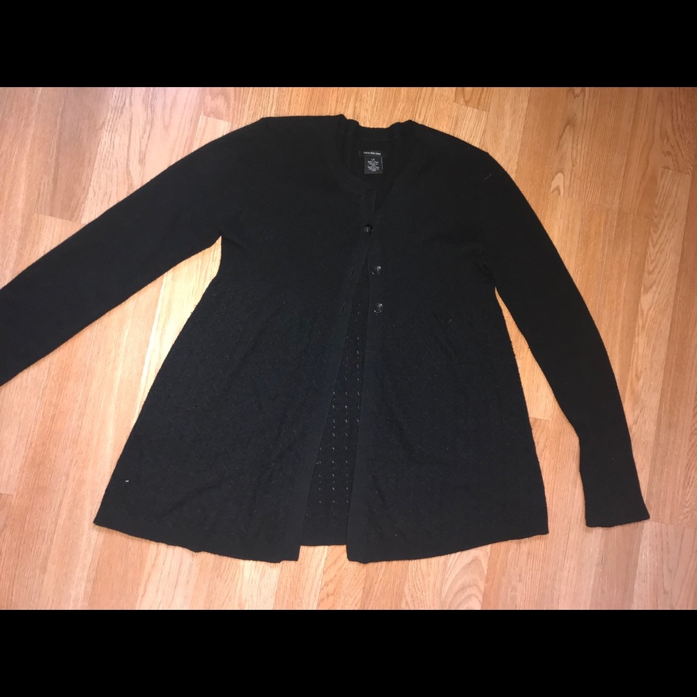 Calvin Klein black cardigan